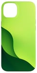 Coque pour iPhone 14 Plus Vert Minimaliste Abstrait Esthétique Clean Art