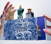 Jean Paul Gaultier NEW Box MENS 3 Collectable Mini Bottles EDT'S  & EDP'S MIX