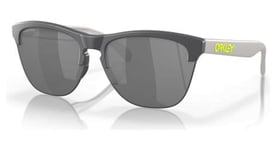 Lunettes oakley frogskins lite matte dark grey   prizm black   ref   oo9374 5163