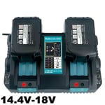 For Makita DC18RD 18v Li-Ion Twin Double Port Rapid Battery Charger 240V NEW