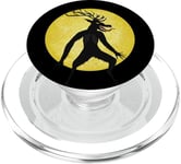 Native American Wendigo Monster Skinwalker Evil Horror PopSockets PopGrip for MagSafe