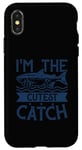 iPhone X/XS Funny Fishing Adult Humor Fisherman I'm The Cutest Catch Case