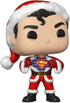 Funko 50651 POP HeroesDC Holiday-Superman wSweater DC Comics S1 Collectible Toy,