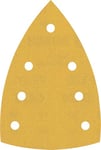 Bosch Professional 10x Feuilles abrasives Expert C470 à 7 trous (pour Bois dur, Peinture sur bois, 100x150 mm, Grain 320, Accessoires Ponceuse Multi)