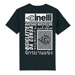 Cinelli Racing Bicycles T-Shirt, Black, XL