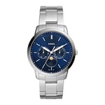 Fossil Men Analog Quartz Watch with Stainless Steel Strap FS5907