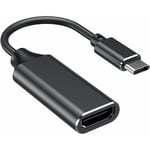 USB C - to - HDMI adaptateur, C - to - hdmi4k adaptateur (compatible avec Thunderbolt 3) avec sortie vidéo et audio pour MacBook Pro 2018 / 2017 /