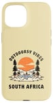 Coque pour iPhone 15 Outdoorsy Vibes Vacances en Afrique du Sud