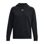 Under Armour Women's UA Rival Fleece Hoodie Shirt Black