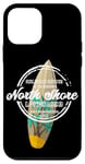 Coque pour iPhone 12 mini Compétition de longboard et de surf North Shore Hawaiian Beach