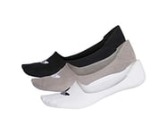 Adidas Men's Low Cut Socks (3 Pair) - White/Black, Size 2.5 - 5