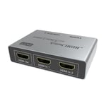 HDMI-bryter 8K 2x1 med fjernkontroll