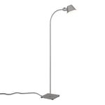 BRILONER - Lampadaire flexible, Lampadaire orientable, interrupteur à bascule, 1x E27 douille max. 10 Watt, câble inclus, chrome mat, 152 cm