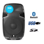 PRO SPJ 15BLU 15" Inch Active DJ Loudspeaker USB SD Bluetooth MP3 FREE P&P