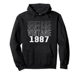 1987 Birthday Cool Vintage, Born In 1987 Birthday Gifts Pullover Hoodie