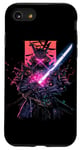 iPhone SE (2020) / 7 / 8 Robot Samurai Warrior Japanese Samurai Ninja Case