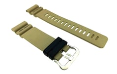 Casio Pro Trek Bracelet de Rechange 23mm Résine Beige PRT-B70-5 Facile Click