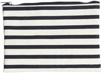 Stripes, Makeup taske, hvid/sort