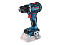 Bosch Gsb 18V-90 C Professional - Støthammer-Bor/Driver - Trådløs - Nøkkelfri Borhylse 13 Mm - 64 N·M - Uten Batteri - 18 V - Solo