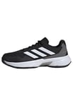 adidas Homme CourtJam Control 3 Clay Tennis Shoes Chaussures, Core Black/Cloud White/Grey Four, 46 2/3 EU