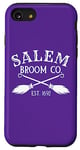 Coque pour iPhone SE (2020) / 7 / 8 Salem Broom Company Costume de sorcière d'Halloween pour femme