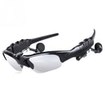 Stereo Earphones Wireless Headset with Mic Glasses Sunglasses for Driving Cyclin