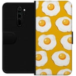 Tegnebogsetui til Xiaomi Redmi Note 8 Pro  med Stegt æg motiv