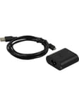 Dell Adapter AC 24W USB Strømforsyning - ATX - 80 Plus