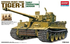 Tiger I WWII Réservoir " Extérieur Model " Early Production 1:3 5 Plastique Kit