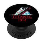 Titanic RMS Titanic Vintage Cruise Ship Gift PopSockets Swappable PopGrip