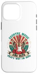 iPhone 16 Pro Max Country Music Funny Play Sing Songs Sayings Jokes Fun Case