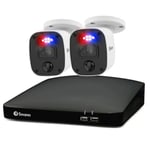 Swann Enforcer 2 Camera Cctv System 4 Channel DVR 1TB Full Night Colour Kit 9