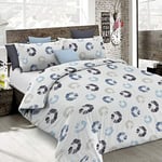 Italian Bed Linen Fantasy Duvet Cover (Made in Italy), Microfibre, Blow, Small Double