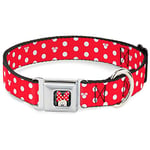 Buckle Down Dydr Minnie Mouse w/nœud près de Collier de Chien