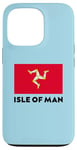 Coque pour iPhone 13 Pro Isle Of Man Flag