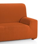 Martina Home Emilia Housse élastique pour canapé 3 Places, Orange, de 170 à 220 cm de Large