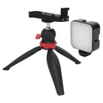 Vlogging Tripod Kit Anti‑rust Camera Tripod With Fill Light For Photographic For