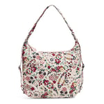 Vera Bradley Women's Convertible Backpack Shoulder Bag Handbag, Prairie Paisley-Recycled Cotton, One Size