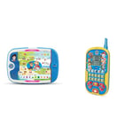 VTech - Pat' Patrouille, TactiPad Missions Éducatives, Tablette Tactile Enfant sans Écran & Pat' Patrouille, Le Smartphone Éducatif, Téléphone Portable Enfant avec Écran Rétroéclairé