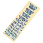 0.04mm Premium Electric Guitar Fretboard Decals Fingerboard Sticker TOU