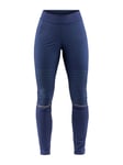 Craft Pace Train Tights, langrennsbukse dame Maritime 1906482-391000 L 2018