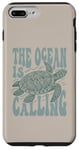 Coque pour iPhone 7 Plus/8 Plus L'océan appelle les amoureux de la nature | Tortue de mer | Art des reptiles