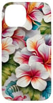 iPhone 14 Hawaiian Hibiscus Flowers Floral Pattern Case