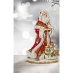 Fitz & Floyd Figure Statue Père Noël Décoration 49cm Porcelaine