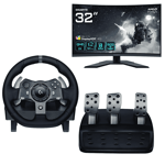 Logitech Volant G920 + Moniteur Gigabyte G32Q