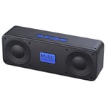 Portable FM Radio  Bluetooth 5.0 TWS Speaker  MP3 Music Player Support TF3230