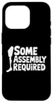 iPhone 16 Pro Some Assembly Required Funny Leg Amputee Humor Case