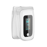 Portable LED Display Pulse_Oximeter Fingertip,Blood Oxygen Saturation Monitor, Read in 8s,SpO2 & PR & Pulse Wave for Family Adults and Children