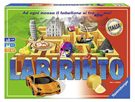 Ravensburger Italy Labyrinthe Italie Jeu en Boîte, Multicolore, 26793 - Version Italienne