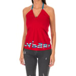 Armand Basi Womenss neck-tied strap top ADM0106 - Red Cotton - Size X-Small